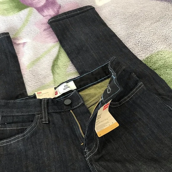 Levi’s 511 Skinny Fit Brand New Jeans for Big Boys - Picture 11 of 11